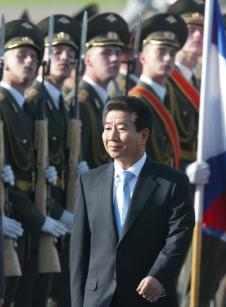 러시아 방문한 盧대통령.