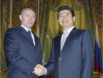 노무현(오른쪽) 대통령과 블라디미르 푸틴 …
