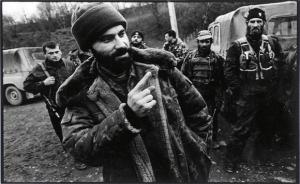 체첸 반군들의 활동 모습.