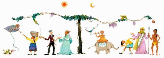 한 그루의 나무에 주렁주렁 열린 열매처럼 …