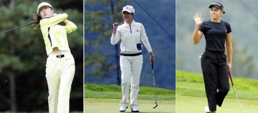 강수연·안시현·걸비스(왼쪽부터)