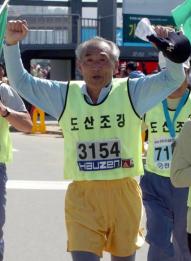 최고령 참가자 김종주씨