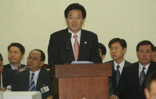 4일 중앙종합청사에서 열린 통외통국감에서…