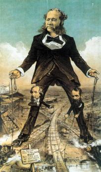 미국에서 철도는 거대한 부로 가는 티켓이었…