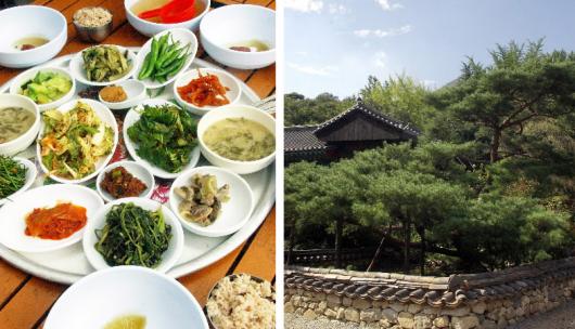 조계산보리밥집의 반찬은 ‘웰빙’ 그자체이…