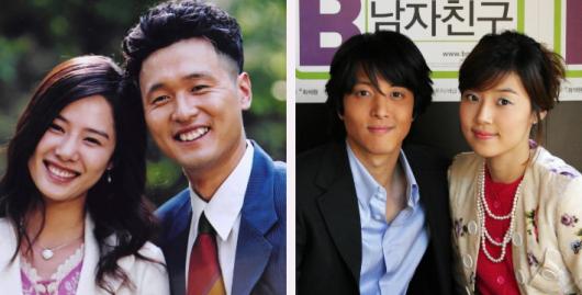 '신석기 블루스'를 촬영중인 김현주(왼쪽) …