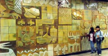 지적재산권 침해 논란을 빚고 있는 지하철 …