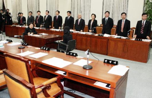 18일 저녁 국회 상임위 정무위 독점규제및 …