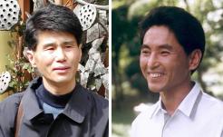 윤대녕(왼쪽)·이성복씨