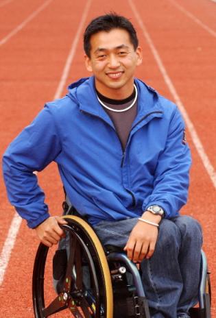 장애인 올림픽 2관왕 홍석만씨
