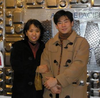 이자옥(왼쪽)·김기덕 씨