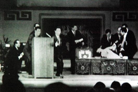 박정희 전 대통령 부인 육영수 여사가 1974…