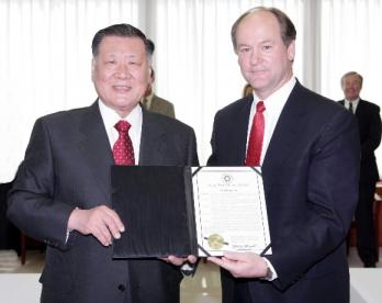  MK, 美 몽고메리市 사절단 맞아