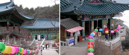 불에타기전의 낙산사 전경  서울신문 포토라이브러리