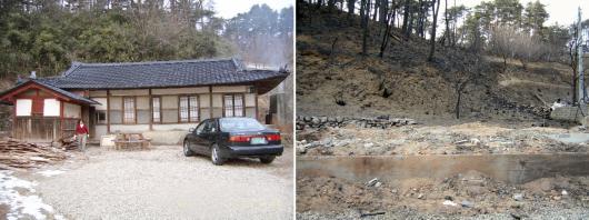 소설가 이경자씨  양양 산불 피해 전 집필실…