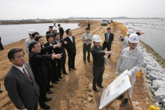 한나라당 ‘행담도 의혹 진상조사단’이 31일 경기도