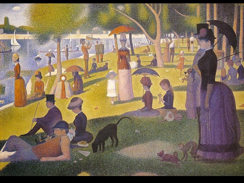 ‘그랑자트 섬의 일요일’