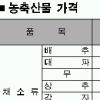 [주간물가 동향] 대파·무 반입량 줄어 급등