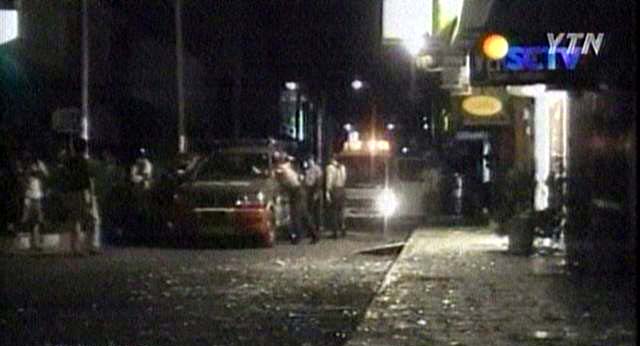 발리 폭탄테러 관련 TV 캡쳐 사진. YTN 제공