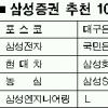7개 증권사가 뽑은 블루칩10