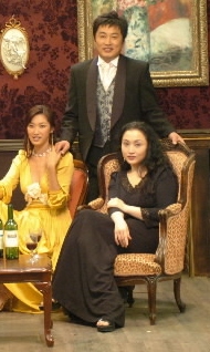 ‘사랑도 리필이 되나요’에서 대학 동창으로 나오는 변정수 정찬우 이소라.(왼쪽부터)