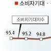 소비심리 회복 ‘거북이 걸음’