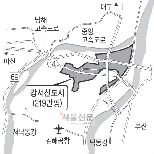 부산 강서구 219만평에 신도시