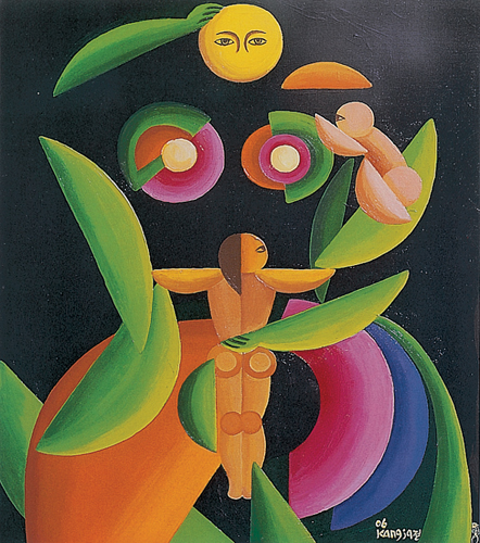 정강자, ‘엄마와 아이들’  3월 7일까지 갤러리 서호