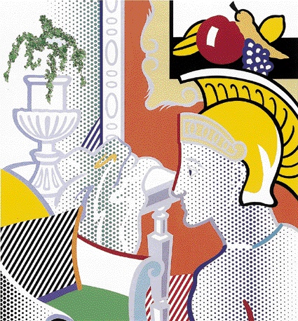 로이 리히텐슈타인 ‘Interior with Ajax’(1997)