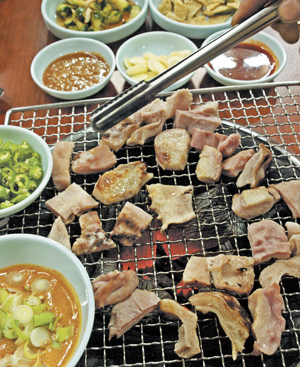 황소숯불꼼장어