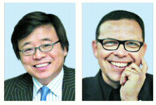 이창하-피터 슈라이어(왼쪽부터)