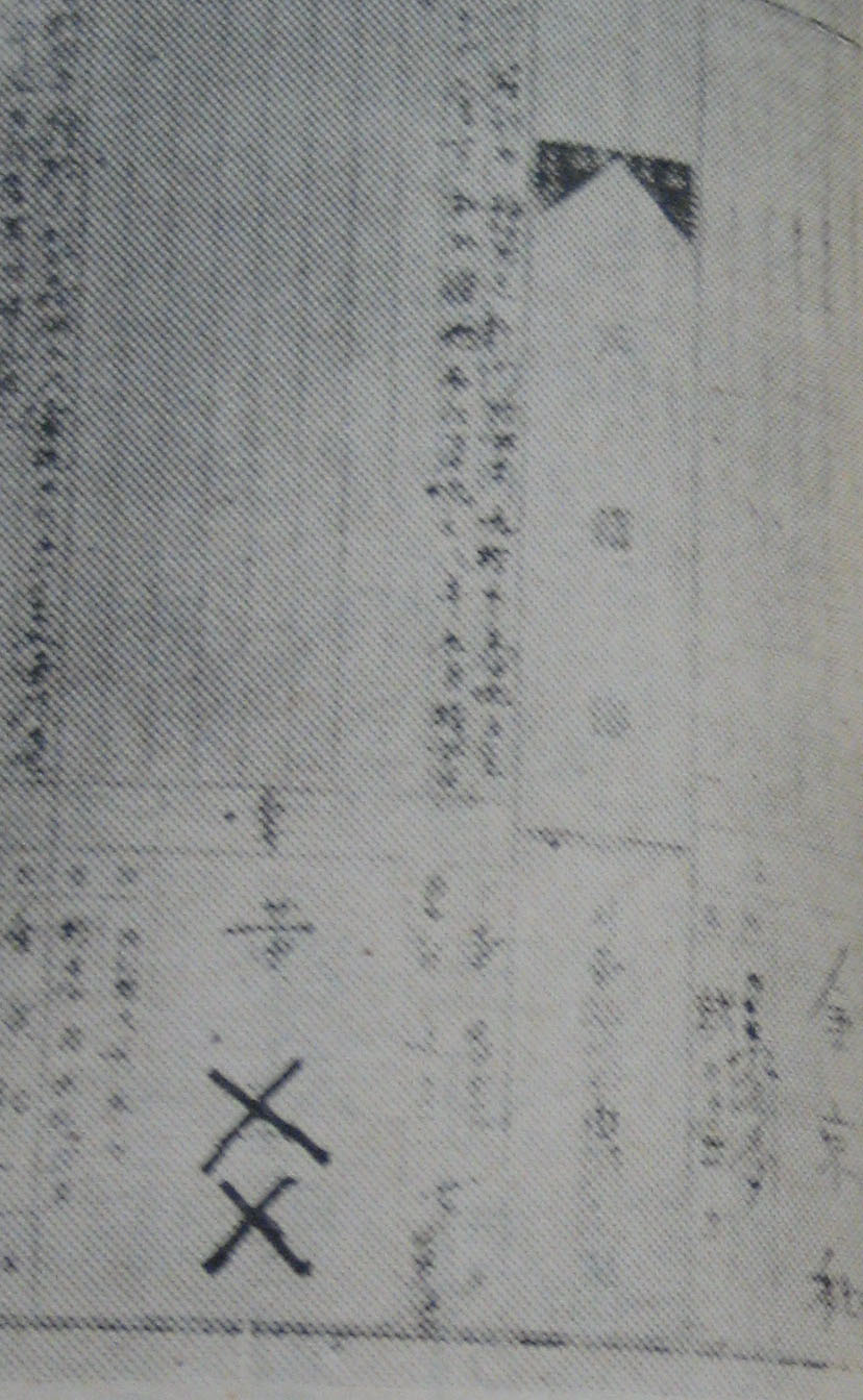 무적 신고를 내고 새로만든 김경화 이름의 호적 - 黃여인이 아내로 입적되어 있다.