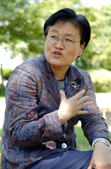 이에리사 태릉선수촌장