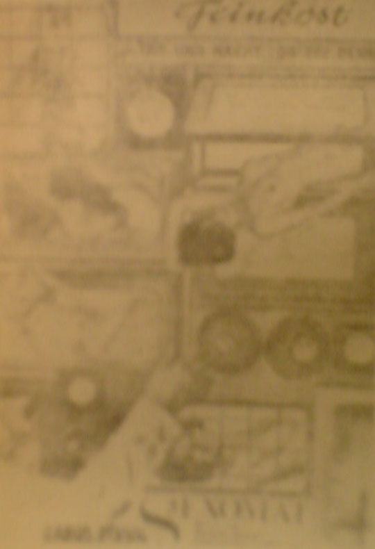 지하신문「나하리히텐」의 한「페이지」