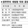 11개부처 13개 국·과장급 공모 거쳐 적임자 선발