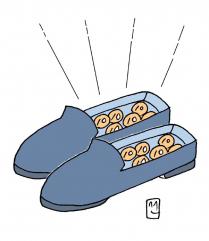 [생활의 지혜] 신발냄새 발냄새 감쪽같이 제거하는 방법