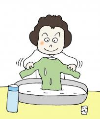 [생활의 지혜] 세탁후 오그라든 스웨터