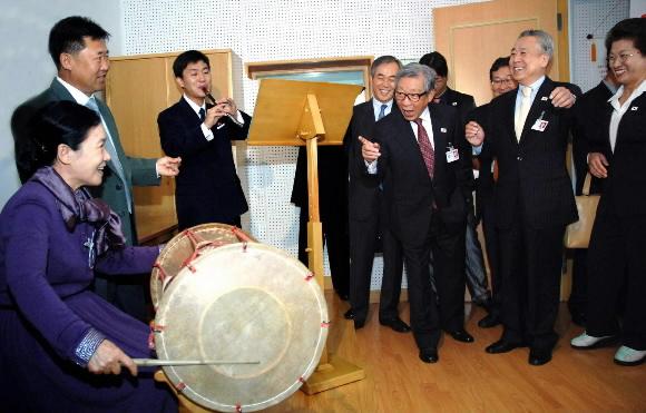 평양음악대학 방문