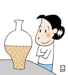 [생활의 지혜] 도자기는 모래를 채워 보관