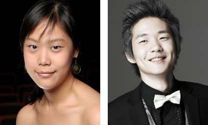 손열음(왼쪽)·임동혁