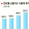 올 카드사용액 250兆 넘을듯