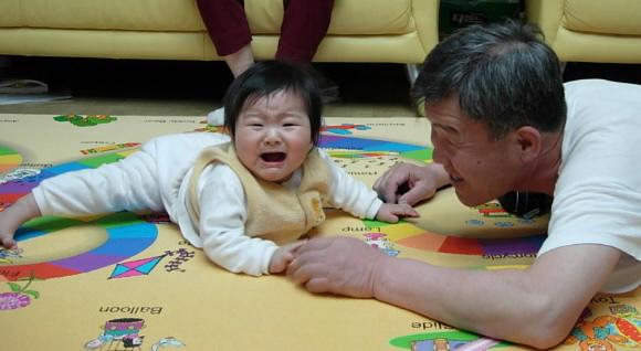  할아버지 미워~잉