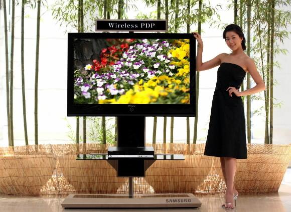 삼성에서 출시한 무선 PDP TV