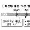 새정부 부분조각으로 출범하나