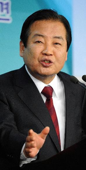 박상천 민주당 대표