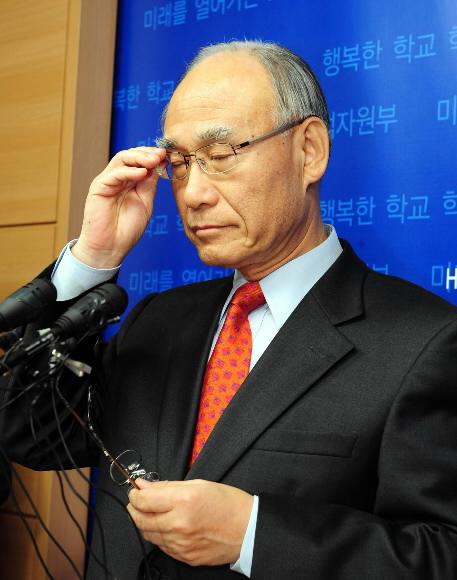 김신일 교육부총리