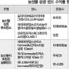 농산물 펀드 투자 이렇게