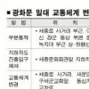 세종문화회관 앞 지하차도 폐쇄