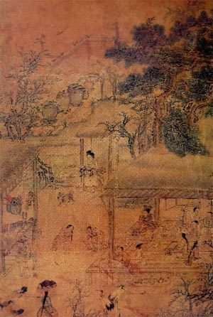 작자 미상의 그림 ‘서당’. 국립중앙박물관 소장.