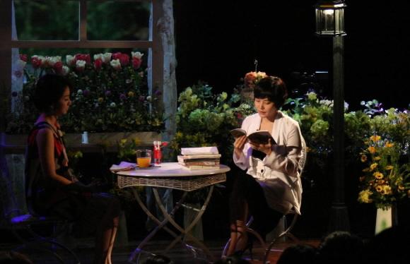 7일 방송되는 KBS 2TV ‘낭독의 발견-추상미’편의 한 장면. 